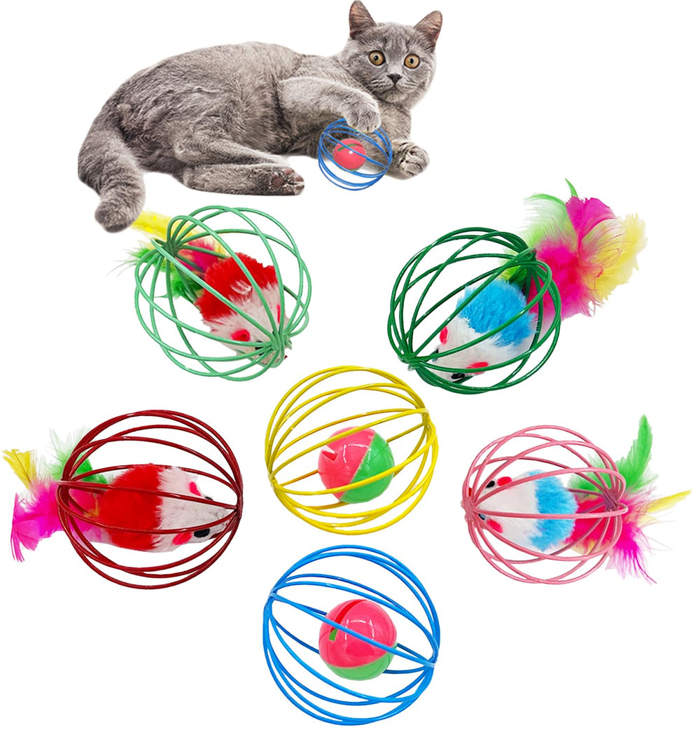 QUOVOVID balle-cloche-metal : stimule l'instinct et l'exercice du chat.