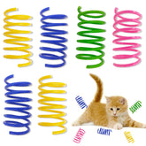 QUVOVID Ressorts chat colorés – stimulation ludique et pratique pour enrichir les jeux