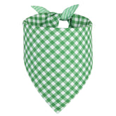 QUQULE bandana chien XLarge verte, face avant, look tendance et durable