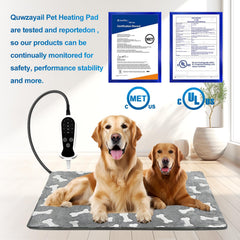 Extinction automatique et sécurité du coussin Chien Quwzayail.