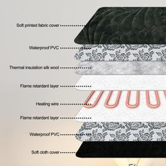 Fils hélice double Quwzayail assurant chauffage rapide et homogène.