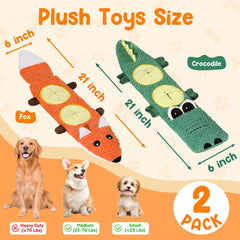 QWYXZZ Jouet Chien Interactif Poches Gourmandises: stimule le flair et les jeux de cachette.