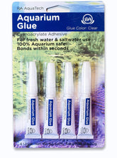 RA AquaTech Colle Transparente pour plantes et coraux, utilisation nette et durable
