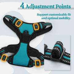 Ajustement par quatre sangles pour un maintien sûr et confortable.