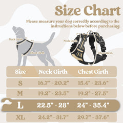 Harnais rabbitgoo grand chien avec maillage respirant pour plus de confort.