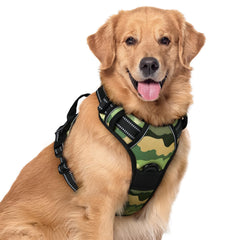 Harnais Rabbitgoo Green Mountain, vue avant, confort durable pour promenades