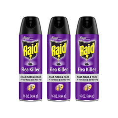 Raid Puces Plus – Bouteille 16oz prête pour usage intérieur sur tapis