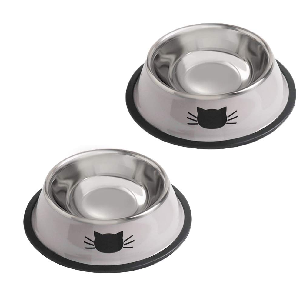 Bol Rapsrk en inox anti-glisse de 8 oz pour chats et petits chiens