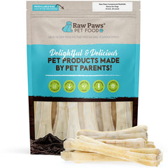 Raw Paws os-comprime-chien-grand-8-pouces : os durable pour gros chiens.