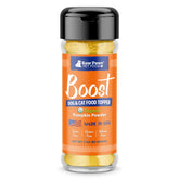 Raw Paws Poudre Citrouille Topper — Bouteille 3oz, pratique pour nourrir chiens et chats.