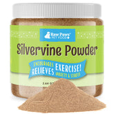 Raw Paws Silvervine poudre 75 g, poudre naturelle pour stimuler l'intérêt des chats.
