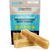 Raw Paws Yak Chews Himalayan extra-large 4-pack emballage: friandise longue durée pour grands chiens
