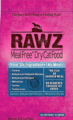 Rawz déshydraté pour chat saumon-poulet-poisson blanc, pratique à réhydrater pour repas pratique.