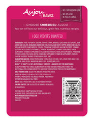 Rawz Aujou thon-saumon sachet fermé, portion individuelle prête.