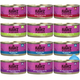 Rawz pâté chat dinde et foie, protéines de qualité pour le repas.