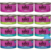 Rawz chat-thon-saumon-emiette : texture légère idéale pour varier les repas.
