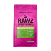 Rawz, emballage chat – aperçu clair des ingrédients clés.