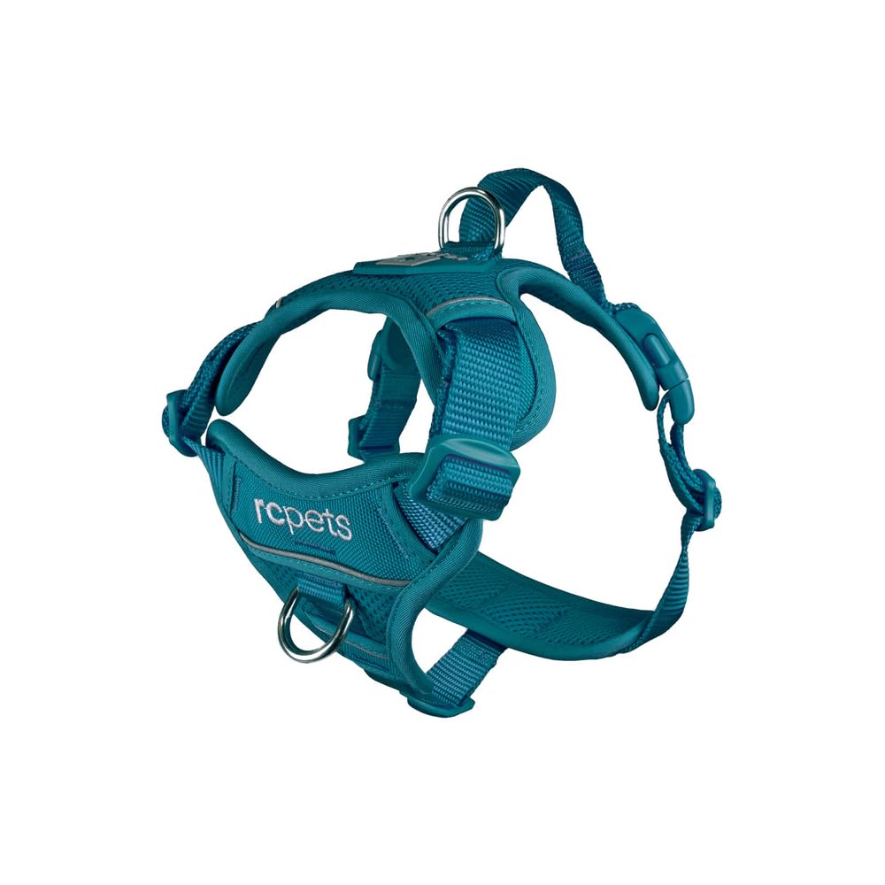 Harnais Momentum RC Pets avec attache double pour un contrôle polyvalent lors des promenades.