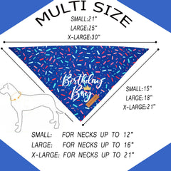 Détail du tissu double du bandana Realeaf bleu XL pour plus de durabilité.