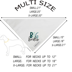 Bandana Réaleaf pour chien petit, ajustement confortable autour du cou