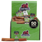 Redbarn bâtons droit 5 pouces 01 : friandise naturelle durable pour chiens en mastication.