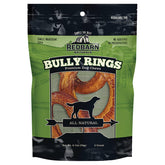Redbarn Bully Rings – anneaux pour chien, ensemble pack de 2, goût naturel durable.