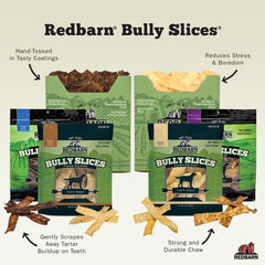 Redbarn Bully Slices — fabriqué aux États-Unis avec ingrédients mondiaux, qualité potentielle