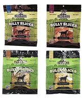 Redbarn Bully Slices peau de boeuf enrobée, friandise aromatique pour chiens.
