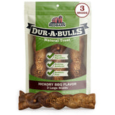 Redbarn Dur-A-Bulls torsade hickory gros, mastication durable pour chien.