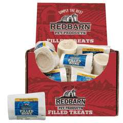 Redbarn os-chien-rempli-naturel : mastication durable et agréable.