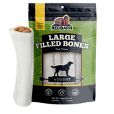 Redbarn os-femur-rempli fromage-bacon emballage attrayant pour chien