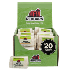 Redbarn Os naturel remplit poulet pomme, friandise naturelle durable pour chiens actifs.
