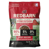 Redbarn Powerfood alimentation chien air-seche boeuf organes, protéines élevées et saveur naturelle.
