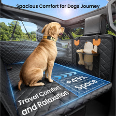 REEVAA espace étendu confort chien longue distance pour 2 à 4 chiens.