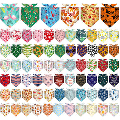 Bandana Reginary pour chien avec 72 motifs festifs pour toutes les saisons.
