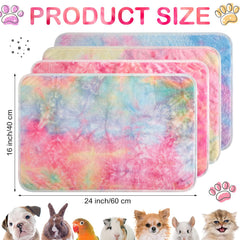 Reginary fleece doux cobaye 24x16 – confort chaud pour siestes et jeux