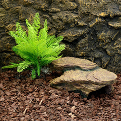 Relaqcc Grotte cachette tortue, refuge sûr dans le terrarium.