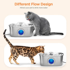 Pompe ultra silencieuse de la fontaine pour chat Rellaty