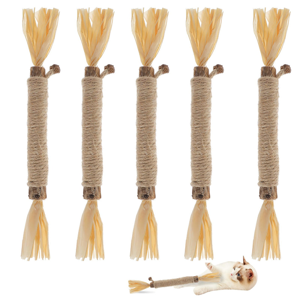 RELONGGI bâtons silvervine chat mordeur 1 favorisent la mastication naturelle et dents propres.