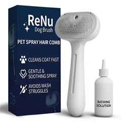 ReNu Dog Brush 3 en 1 – ensemble complet pour démêler efficacement les poils.