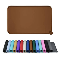 Tapis Reopet imperméable pour alimentation animale, propreté et confort lors du repas.
