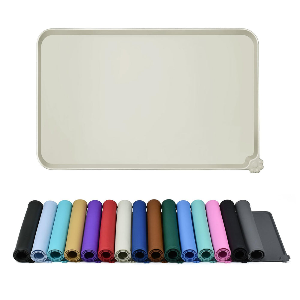 Reopet tapis d’alimentation imperméable sans BPA, propreté assurée lors des repas.