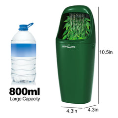 Débit fluide simulant une source naturelle pour REPTIZOO.