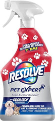 Resolve Pet Expert appliquer spray-tapis: action rapide sur tapis.