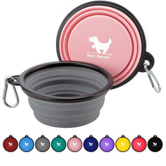 Bol pliable Rest-Eazzzy pour chien ouvert, pratique pour les promenades.