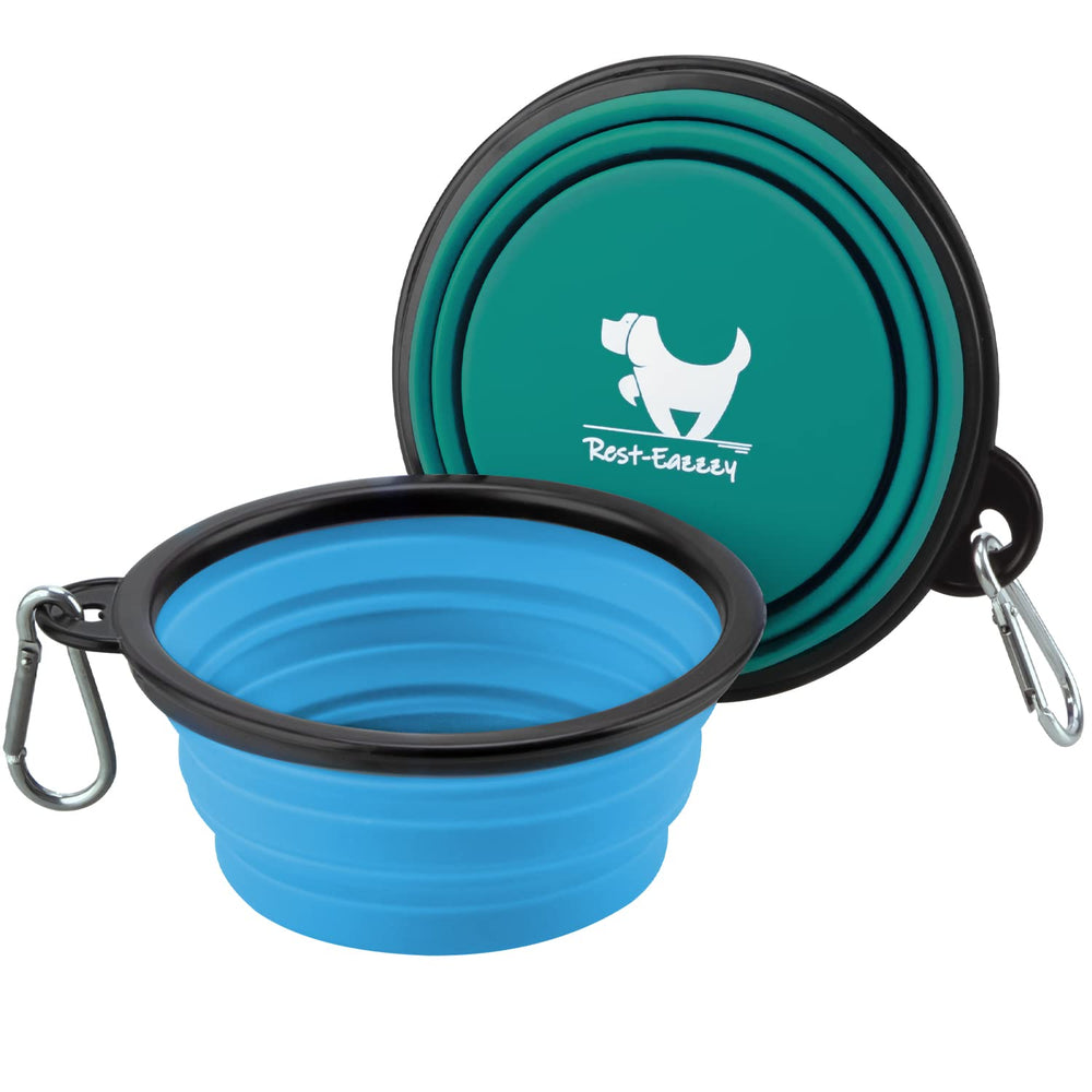Rest-Eazzzy gamelle pliable chien voyage, hydratation pratique en déplacement.
