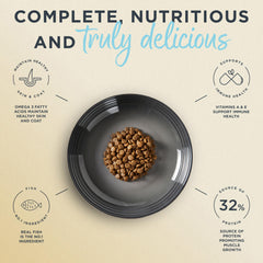 Ingrédients naturels Reveal pour chat, sans artificiels.