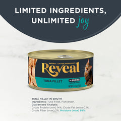 Reveal chat-filet-thon-dans-bouillon-detail: présentation pratique en conserve.