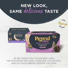 Reveal chaton – bouillon hydratant qui réhydrate et stimule l'appétit.