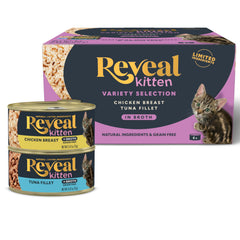 Reveal chaton – protéine principale de qualité dans une conserve.
